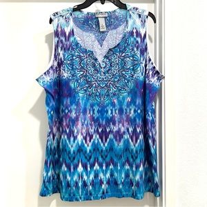 Catherine’s Sparkly Sleeveless Top